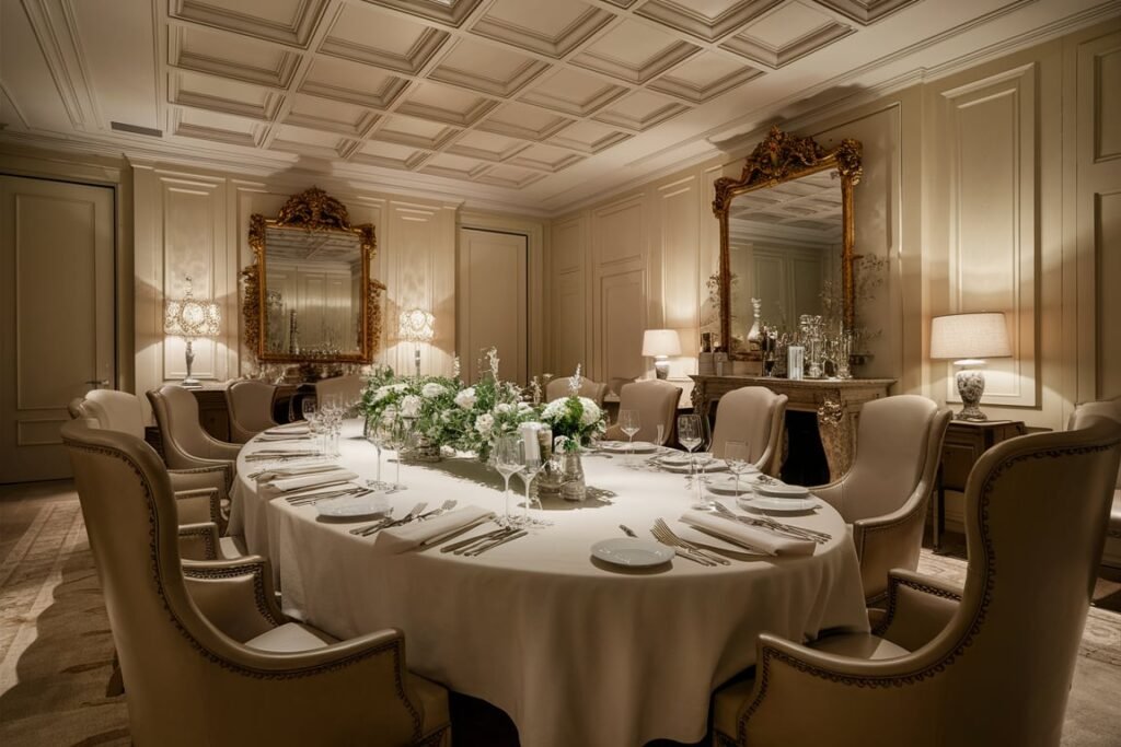 Formal Oval Grandeur
