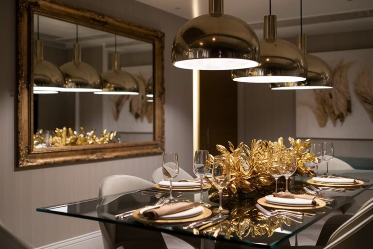 Gold-Framed Mirrors for Elegance