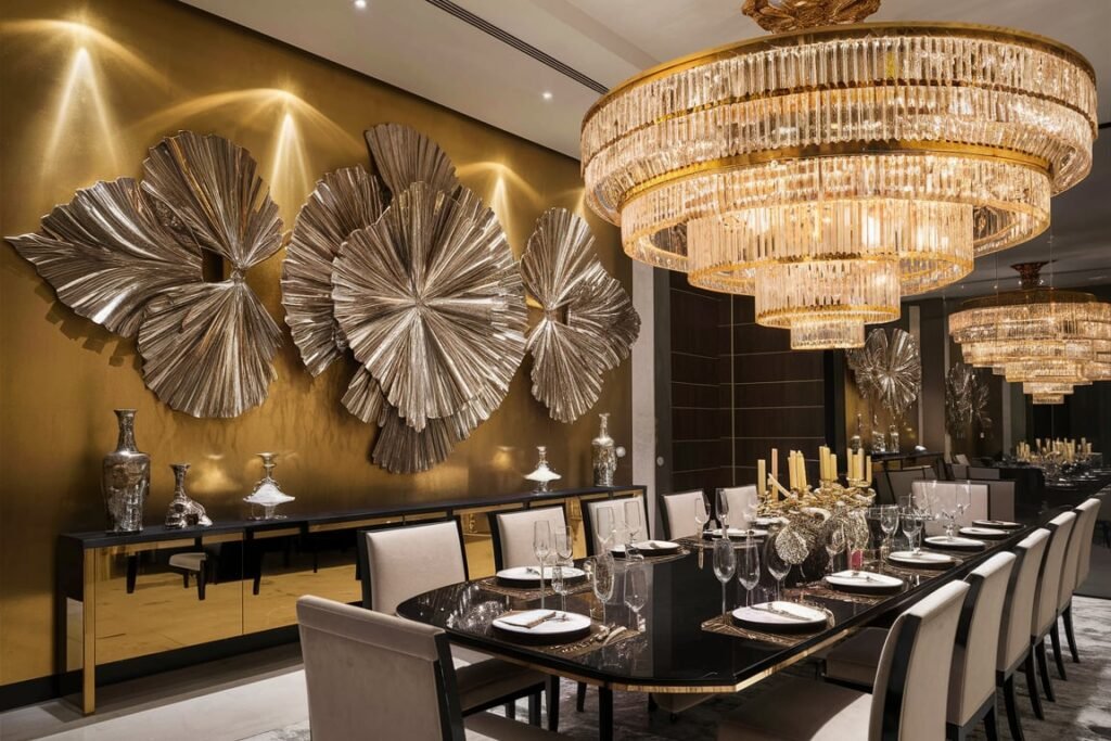 Gold-Trimmed Furniture for a Luxe Look