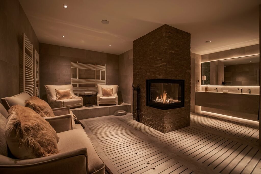 Heated Floors with Plush Seating