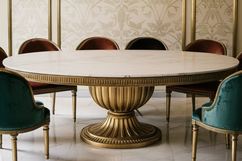 Luxury Marble Dining Table