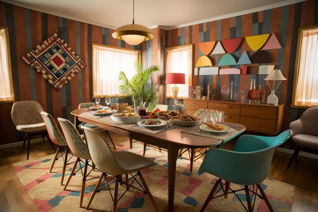 Mid-Century Modern Dining Room
