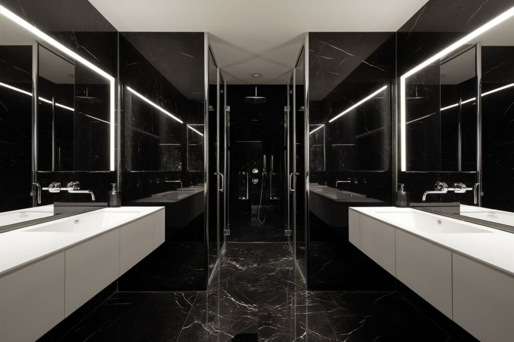 Modern Black and White Luxury