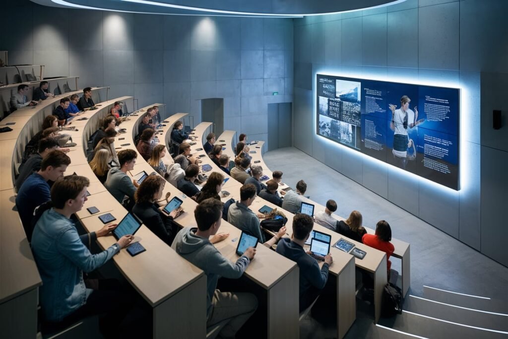 Modern Lecture Hall with Advanced Technology