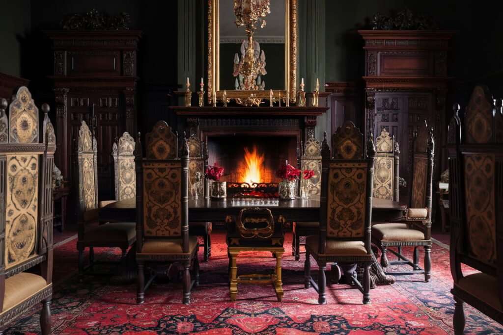 Royal Dining Room Elegance