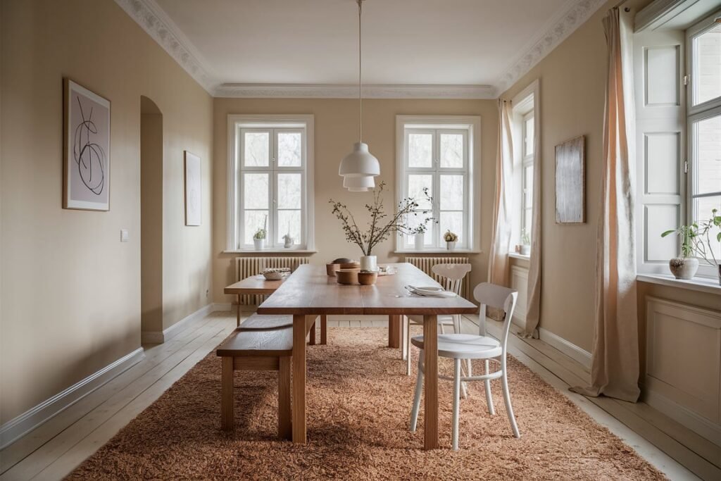 Scandinavian-Inspired Dining Room
