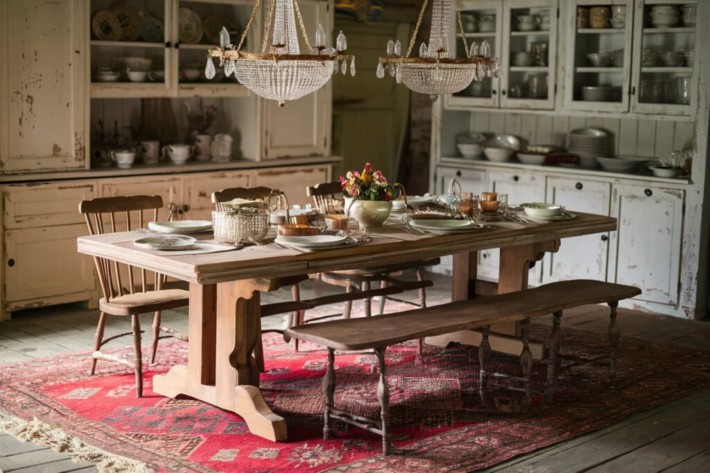 Vintage Farmhouse Elegance
