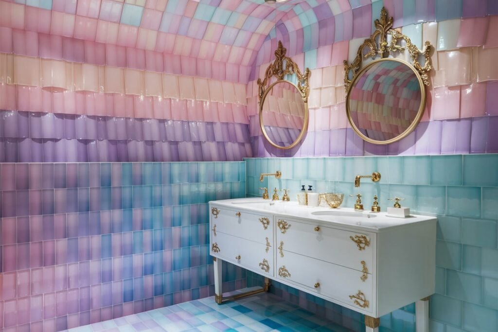 Whimsical Pastel Rainbow