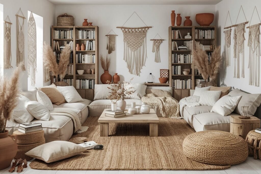 Bohemian Neutral: Earthy and Relaxed

