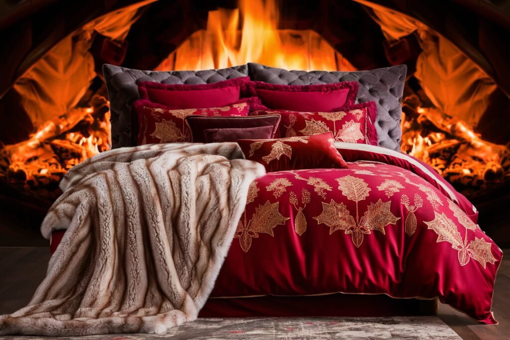Crimson and Gold Splendor
