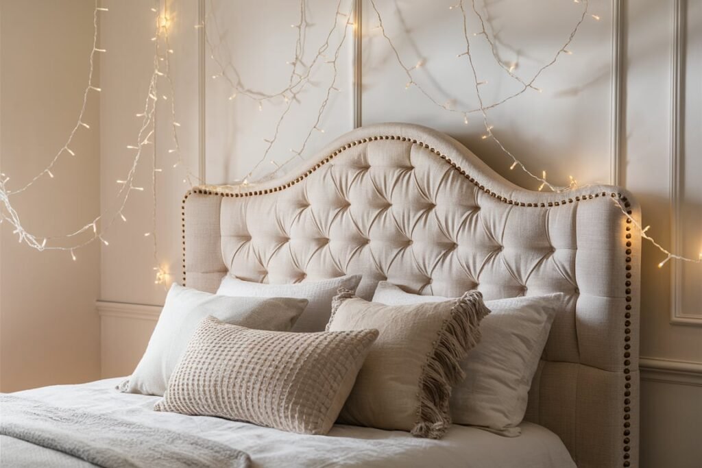 Elegant Tufted Headboard
