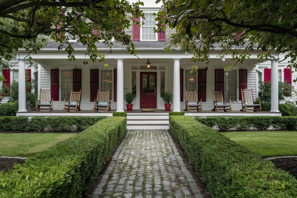 Elegant Wraparound Porches
