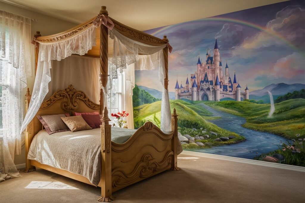 Fairytale Charm with Castle Mural