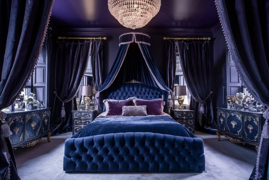 Gothic Castle-Inspired Bedroom