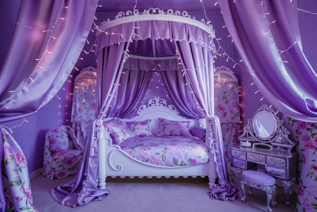 Gothic Purple Royal Chamber