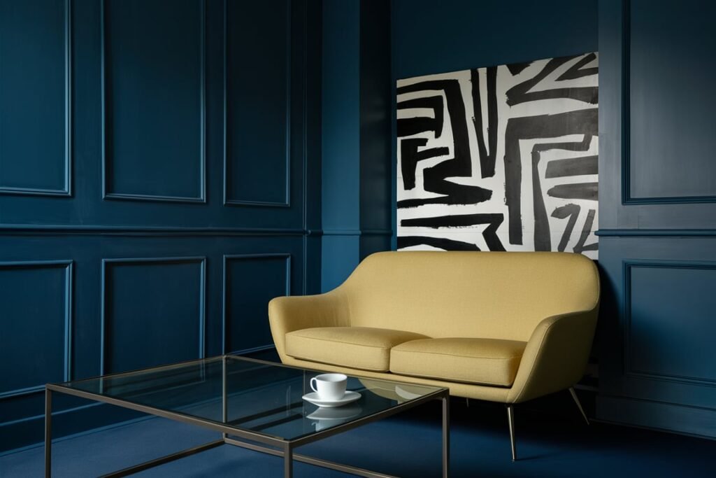 Minimalist Elegance with Bold Colors