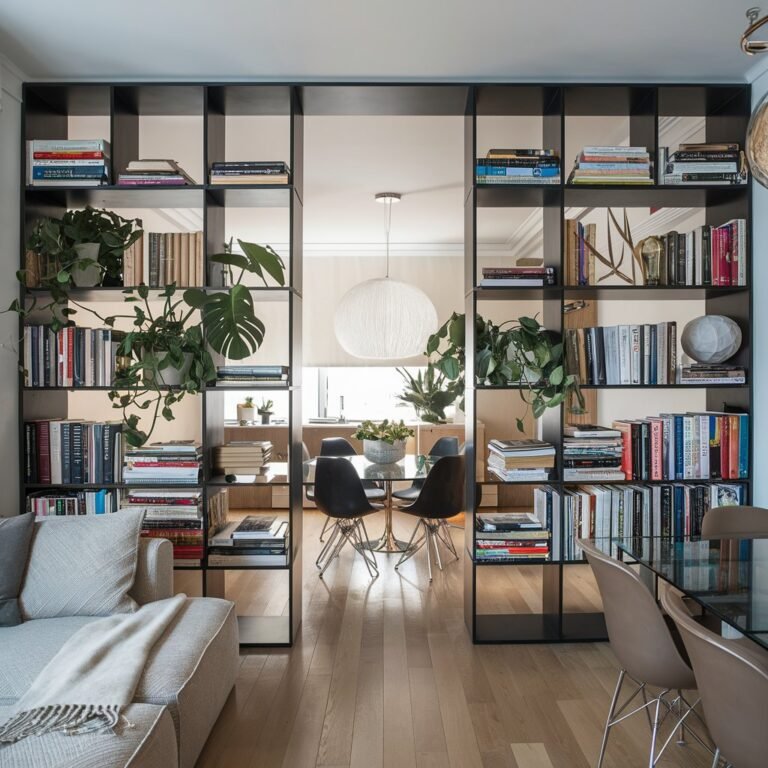 Modern Open Shelving