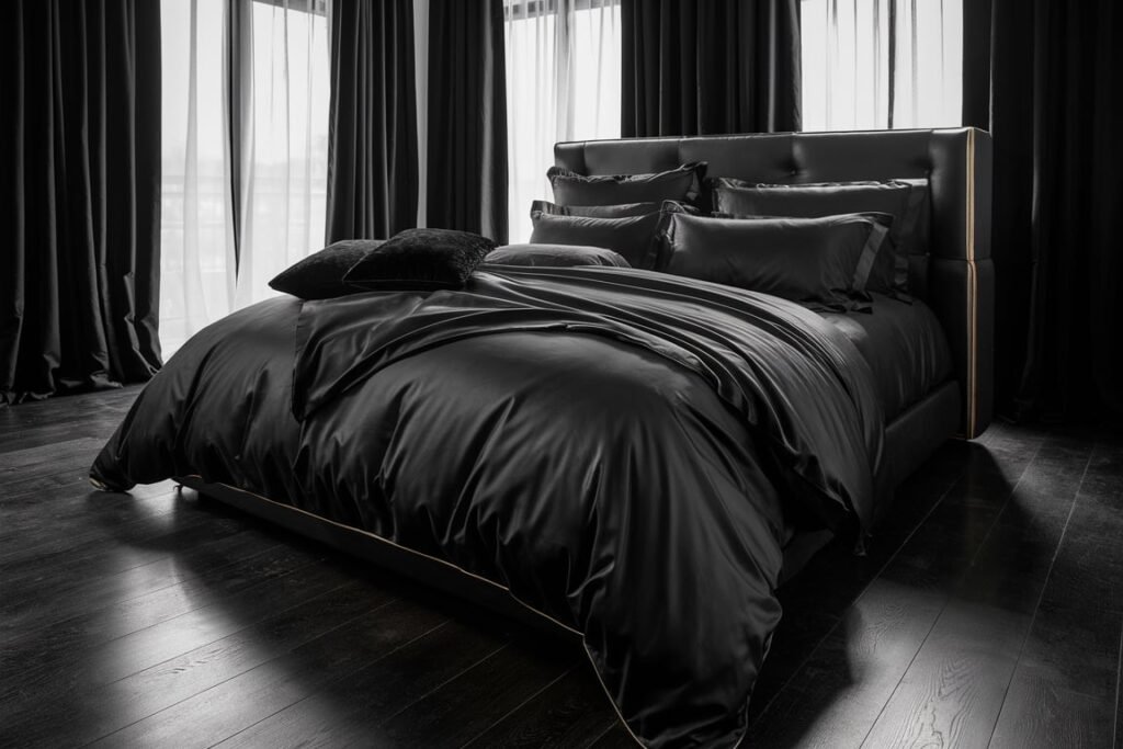 Monochromatic Bedding for Different Bedroom Styles
