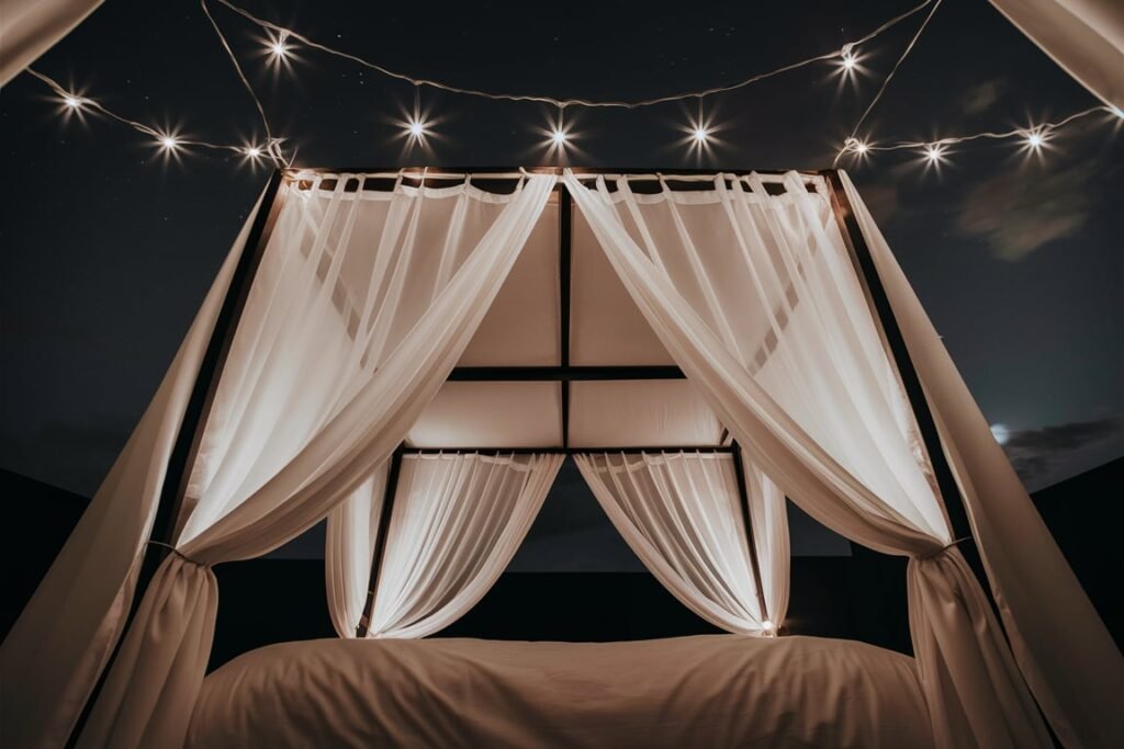 Outdoor Nighttime Retreat