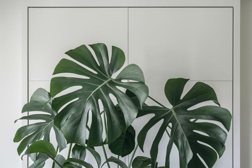 Oversized Monstera Leaf Print