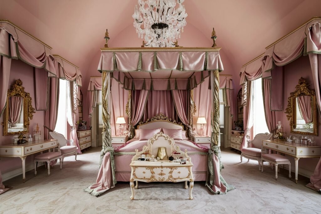 Pink and Gold Royal Retreat
