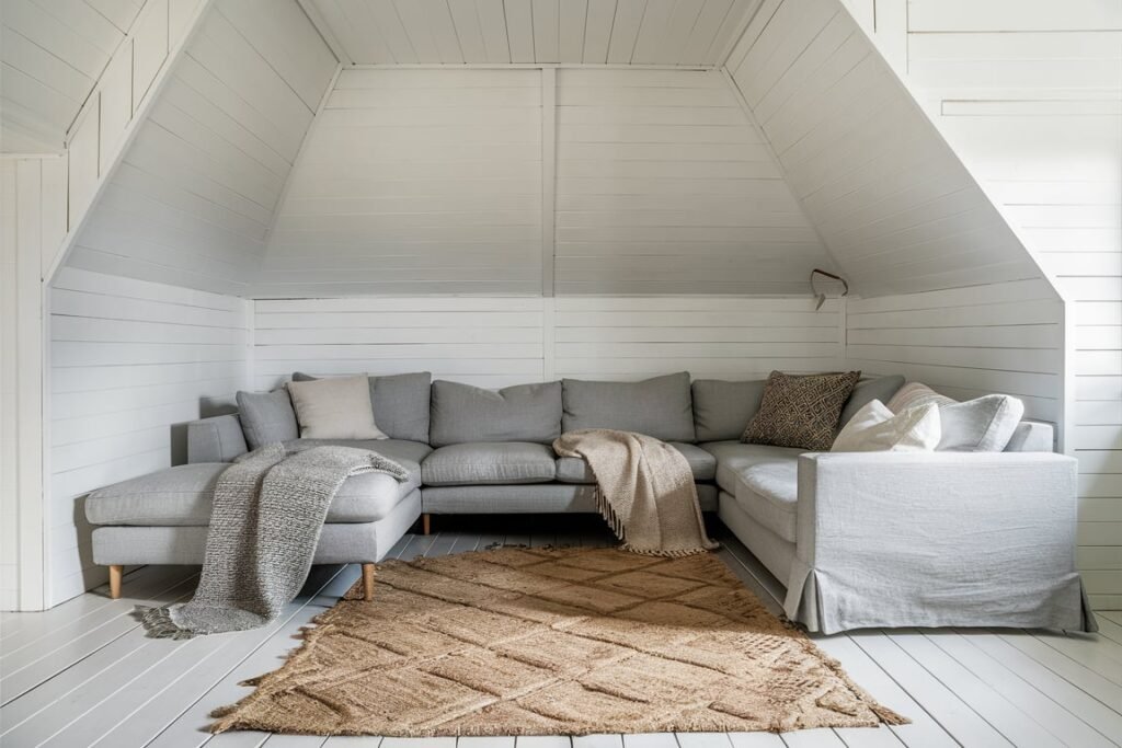  Scandinavian Simplicity with White and Grey
