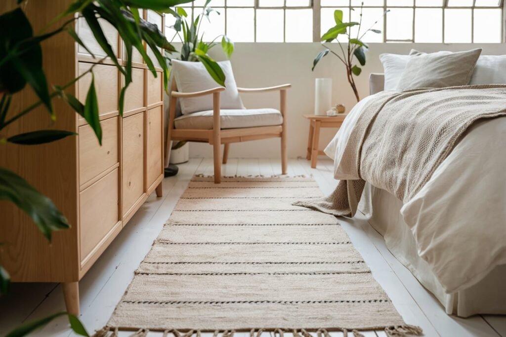 Scandinavian Stripe Runner for Serene Spaces
