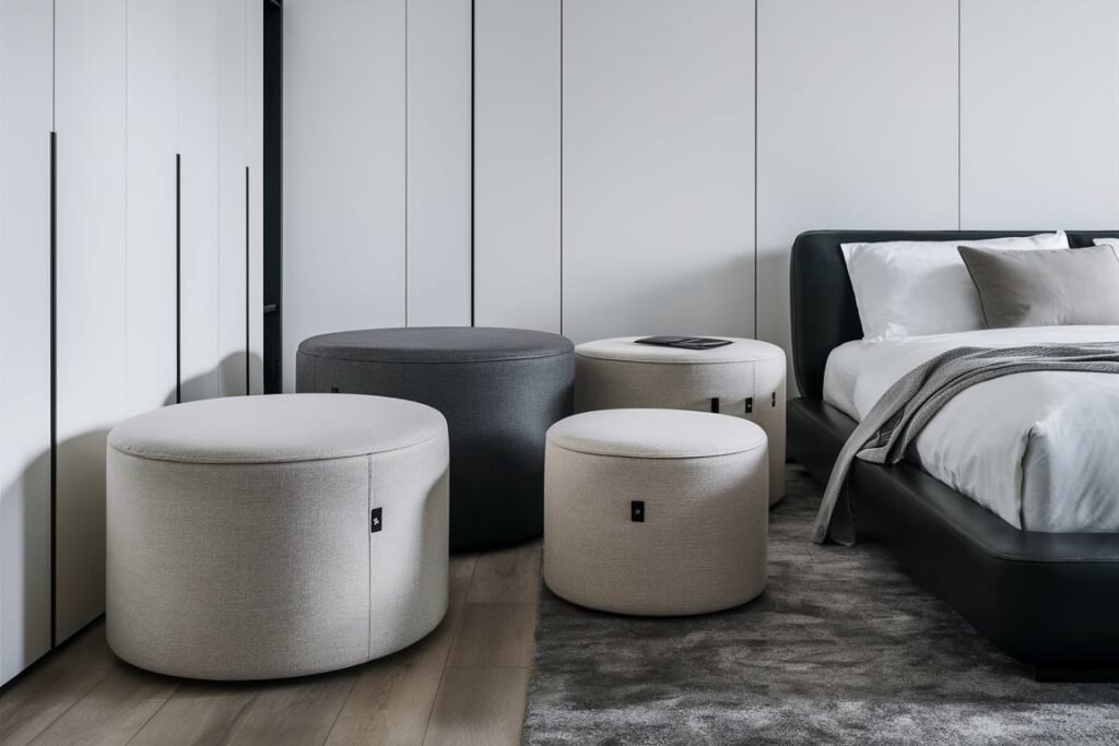 Versatile Nesting Ottomans