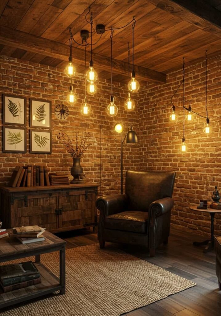 Edison Bulbs for Rustic Lighting
