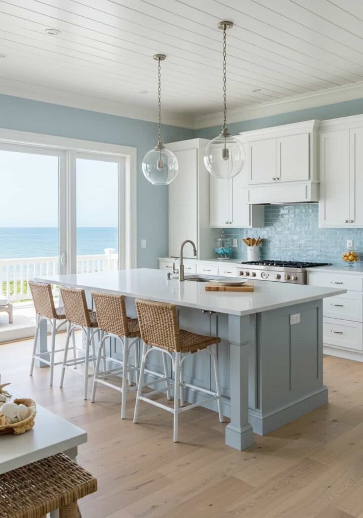 Coastal Beach House Kitchen
