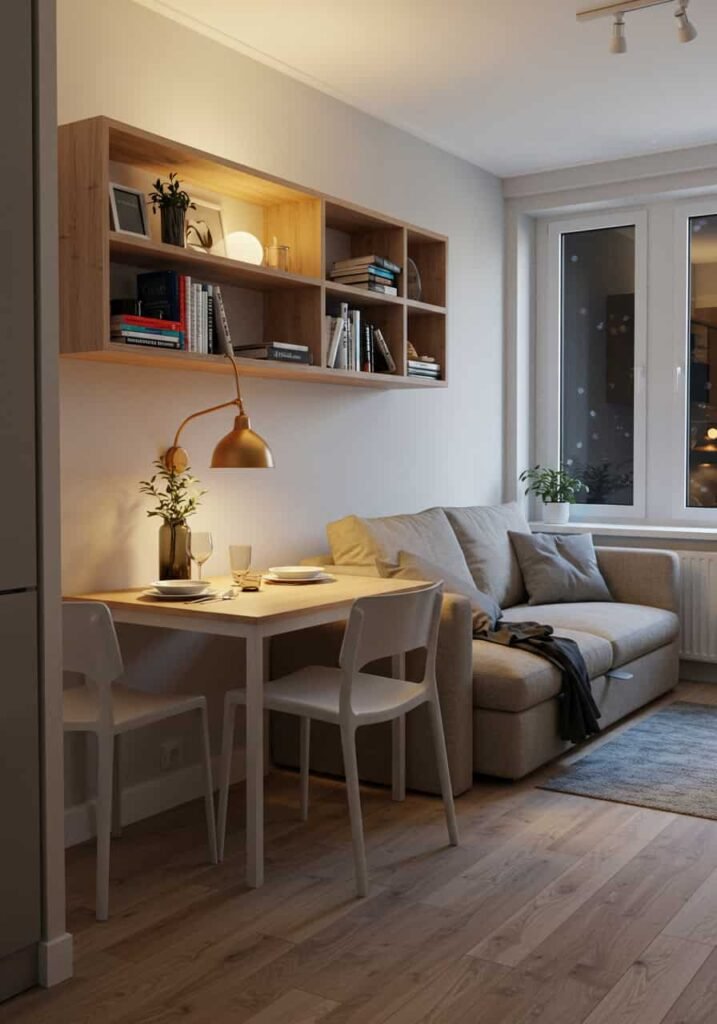 Compact Apartment Open Layout