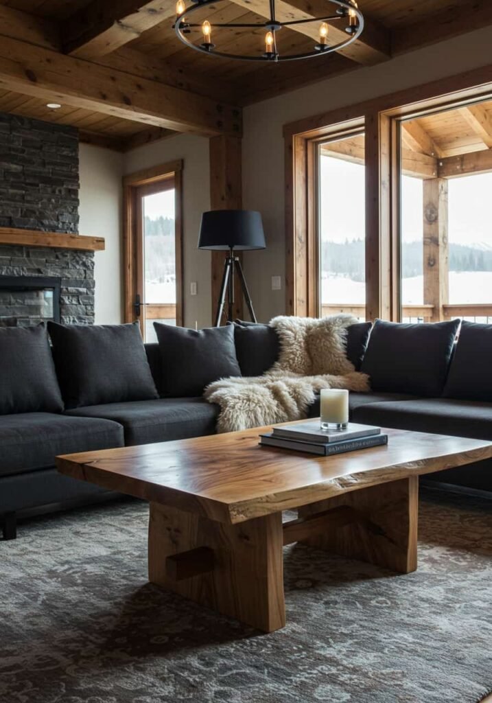 Modern Rustic Farmhouse Living Room
