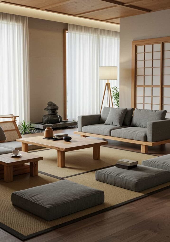 Modern Zen Living Room
