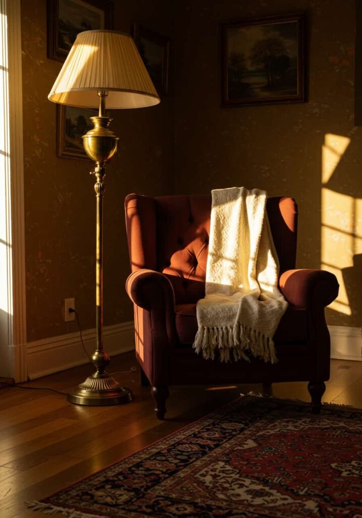 Reading Nook with Oversized Armchair
