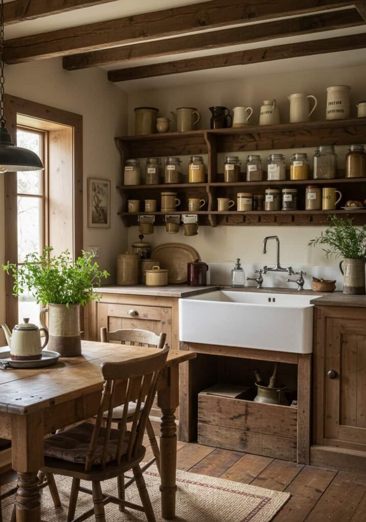 Rustic Farmhouse Kitchen
