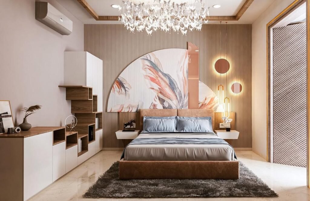 Artistic Elegance A Chic and Modern Master Bedroom
