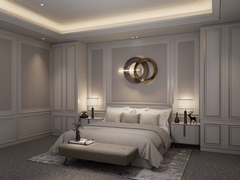 Classic Elegance A Timeless Master Bedroom Design
