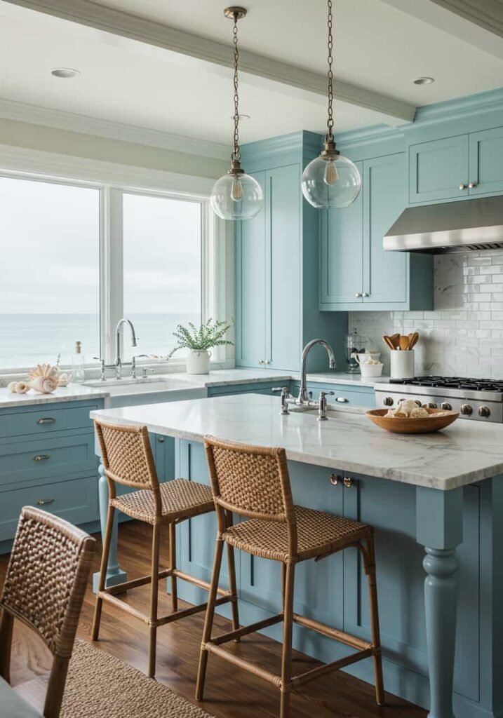 Coastal-Inspired Kitchen
