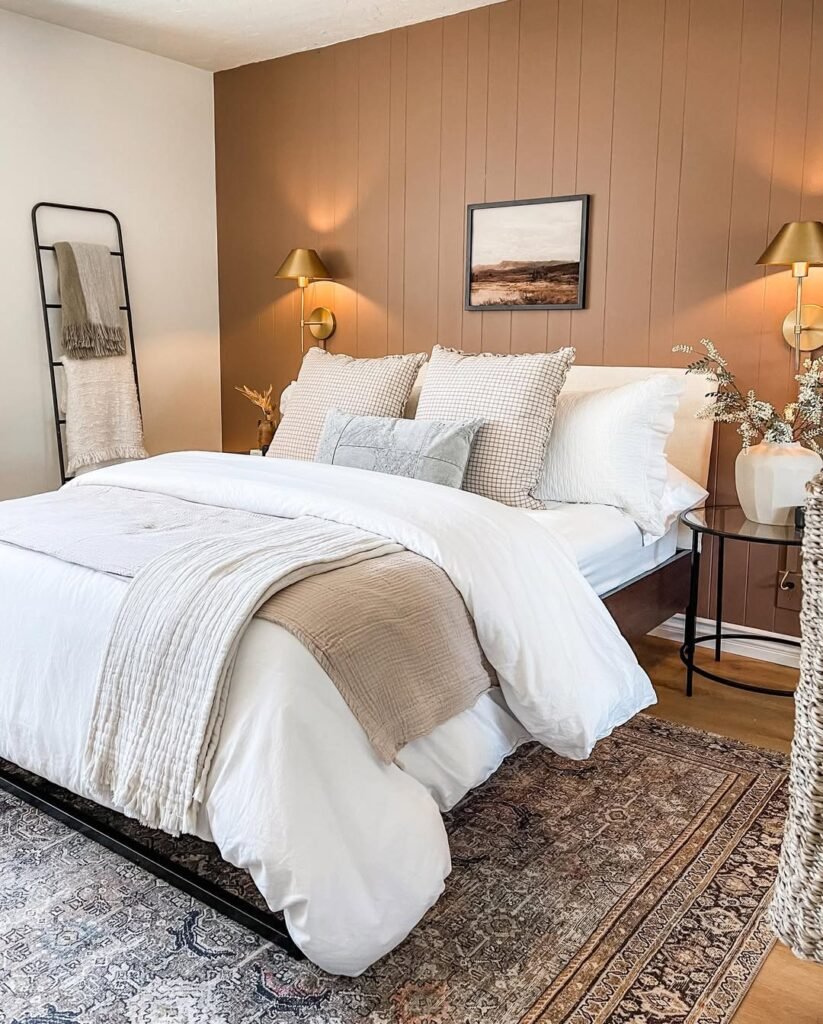 Cozy & Inviting Neutral Guest Bedroom

