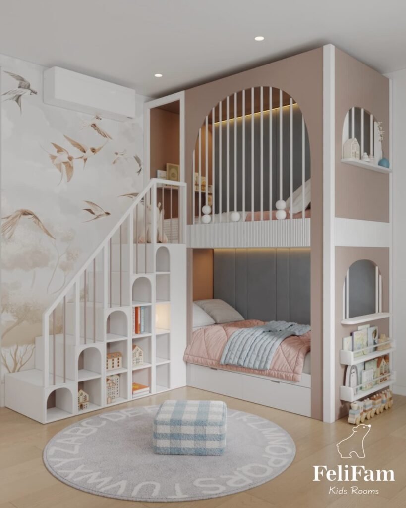 Dreamy & Elegant Kids' Room
