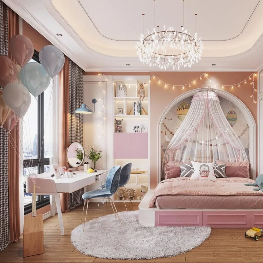 Dreamy Princess-Inspired Bedroom
