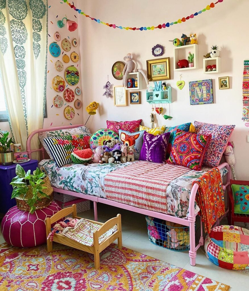 Eclectic Kids Room Ideas A Colorful Bohemian Wonderland
