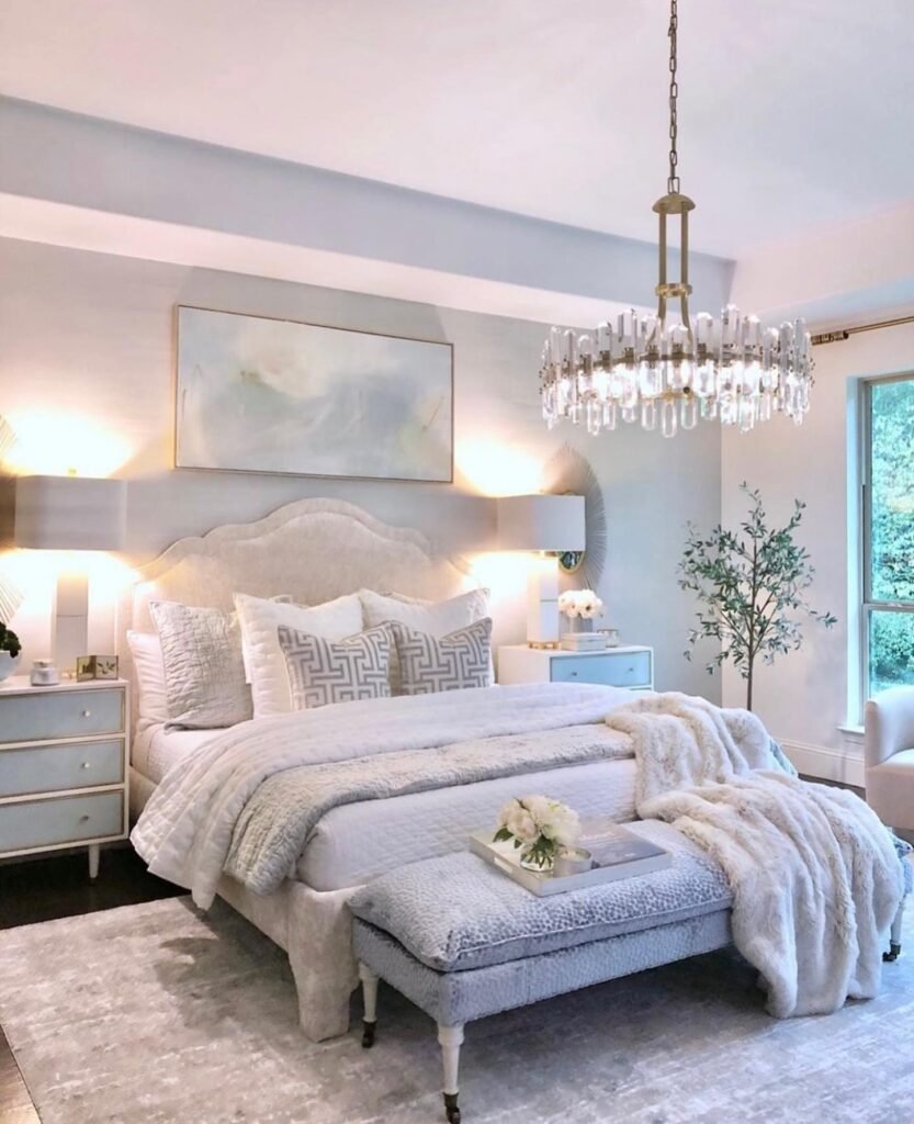 Elegant Guest Bedroom with a Serene Ambiance
