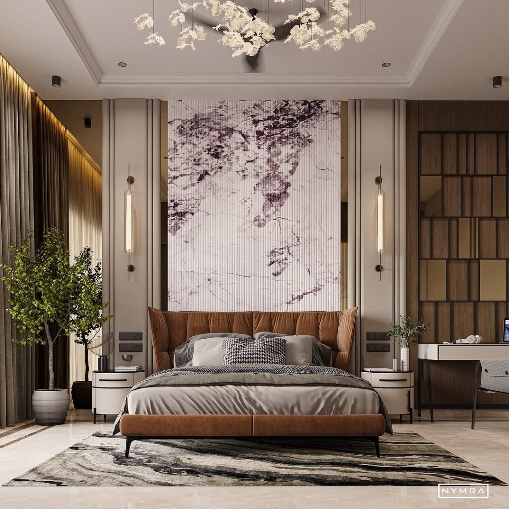 Elegant Luxury Master Bedroom A Harmonious Blend of Style & Comfort
