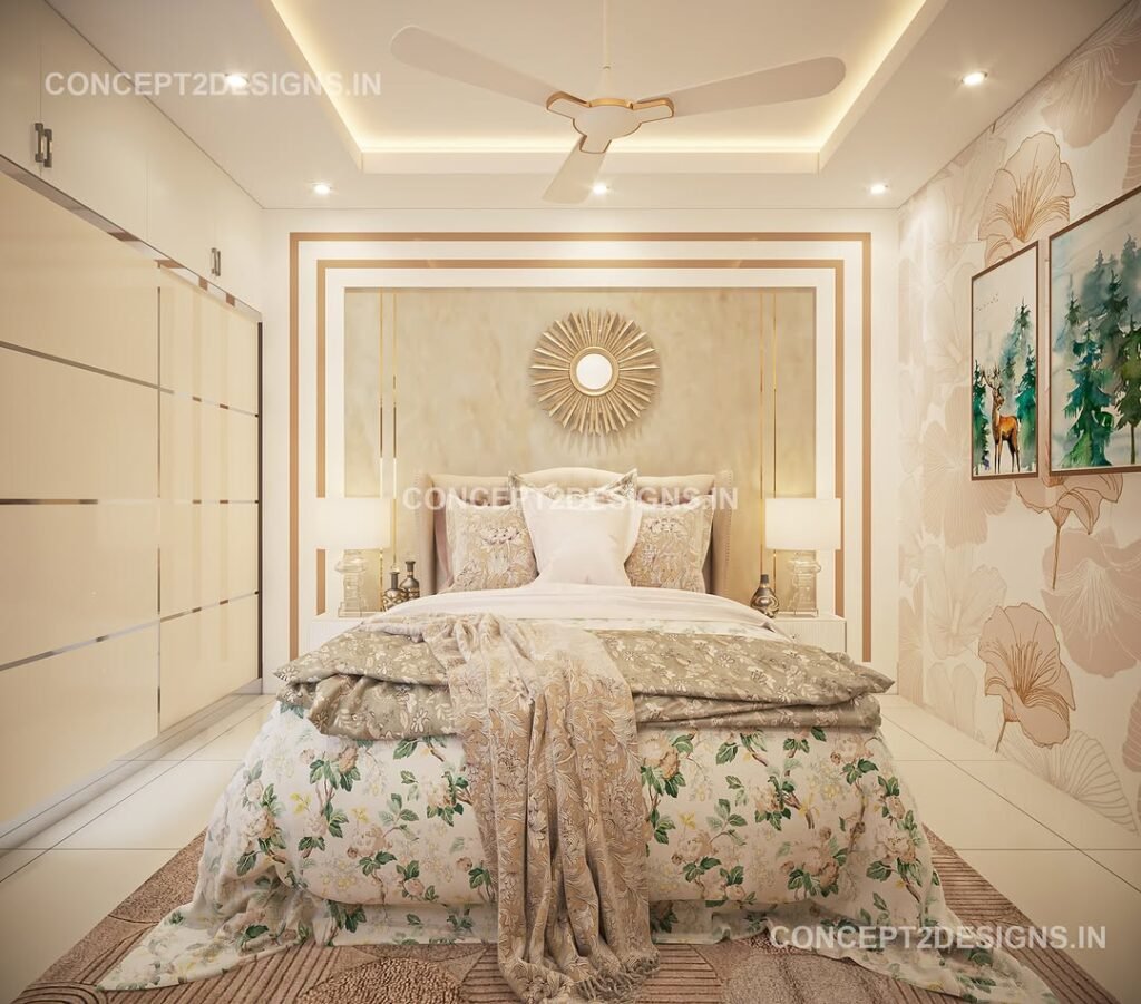 Elegant Modern Bedroom Design A Blend of Comfort and Luxury

