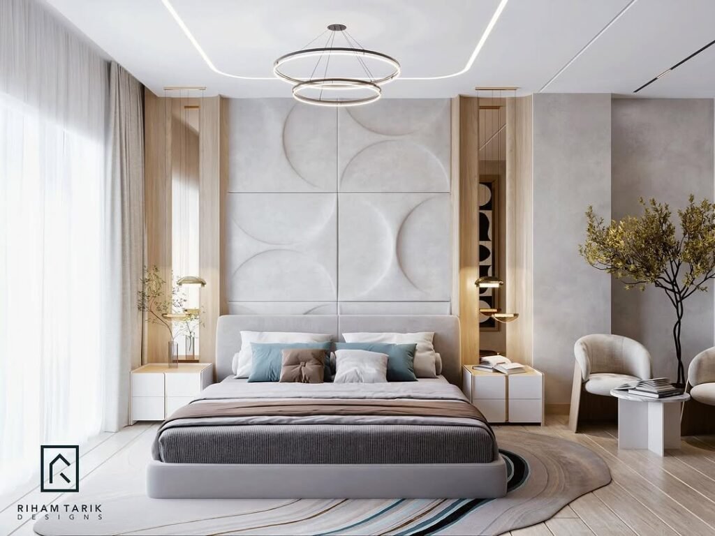 Elegant Modern Master Bedroom Design
