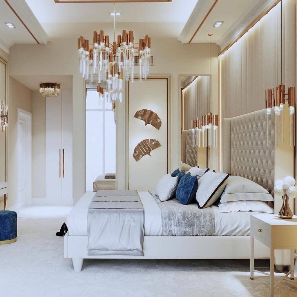 Luxurious Glam Bedroom A Statement of Elegance and Sophistication
