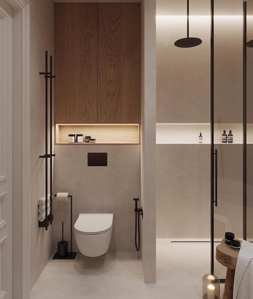 Minimalist Scandinavian-Inspired Bathroom
