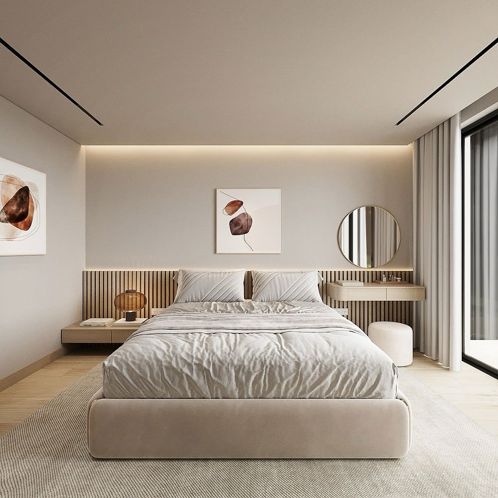 Minimalist Serenity A Contemporary Master Bedroom Design
