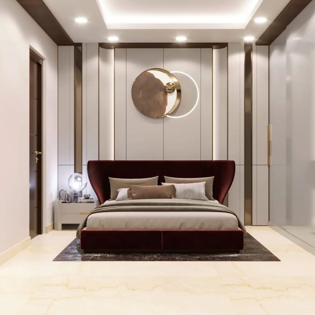 Modern Luxury Bedroom Ideas Bold Elegance with Contemporary Flair
